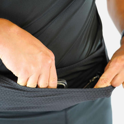 R-LIGHT 2en1 CON CINTURON INTEGRADO Pantalones cortos de trail para hombre