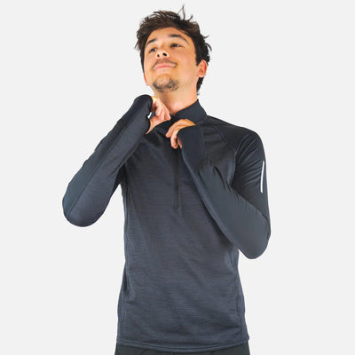 WINTERTRAIL Camiseta de trail manga larga para hombre