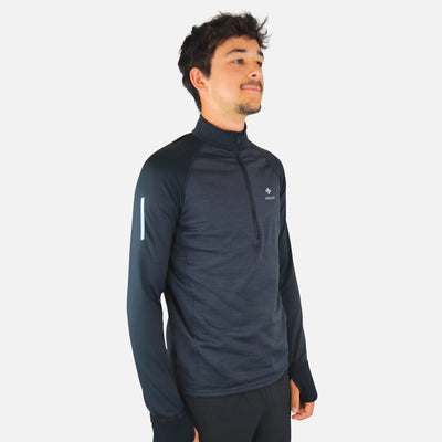 WINTERTRAIL Camiseta de trail manga larga para hombre
