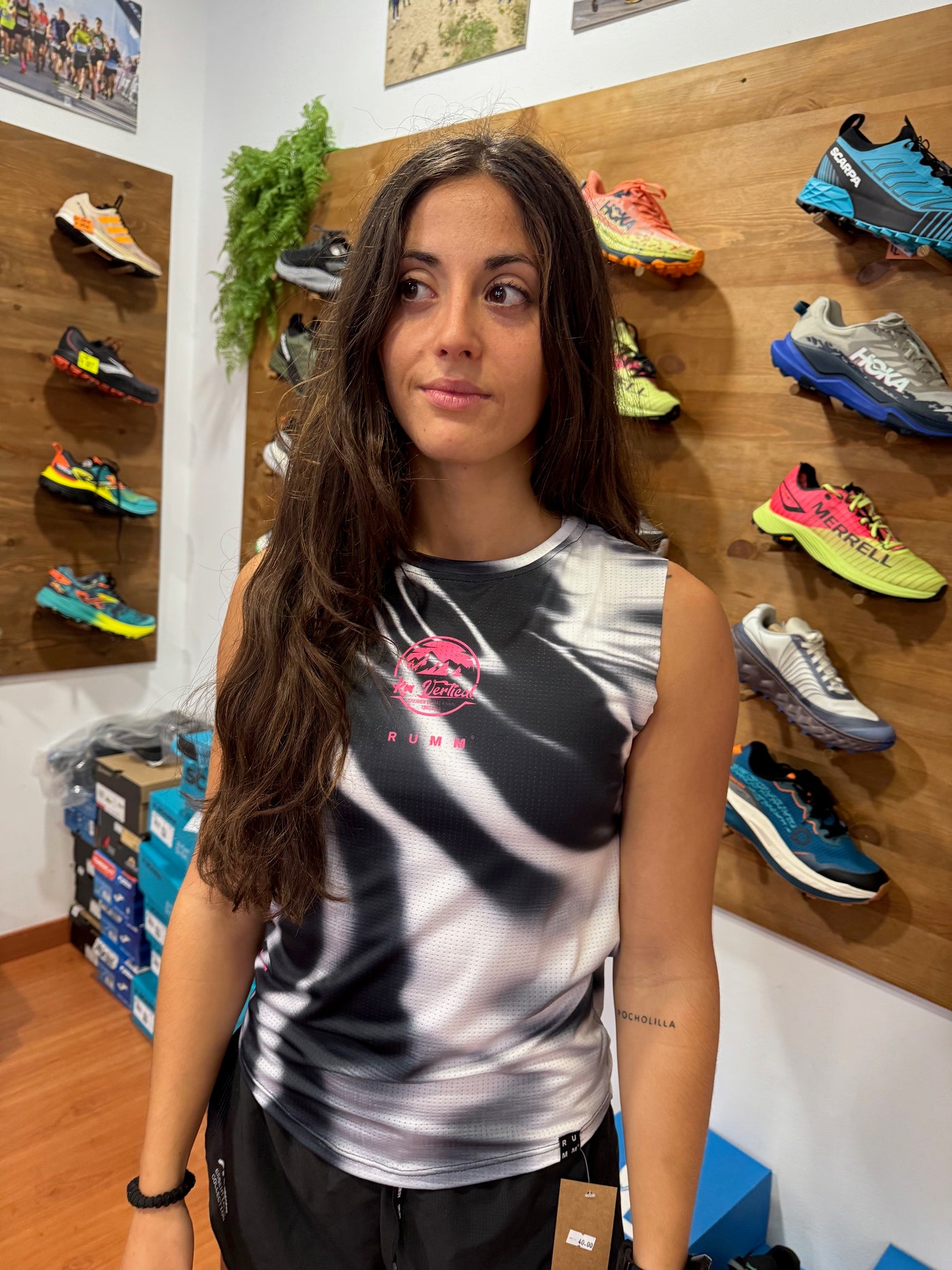 Camiseta RUUM Kilometro Vertical Chica