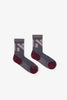 NNORMAL Race Sock MEDIUM Cut Purple