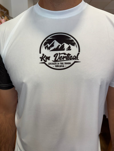 Camiseta Blanca de kilómetro vertical