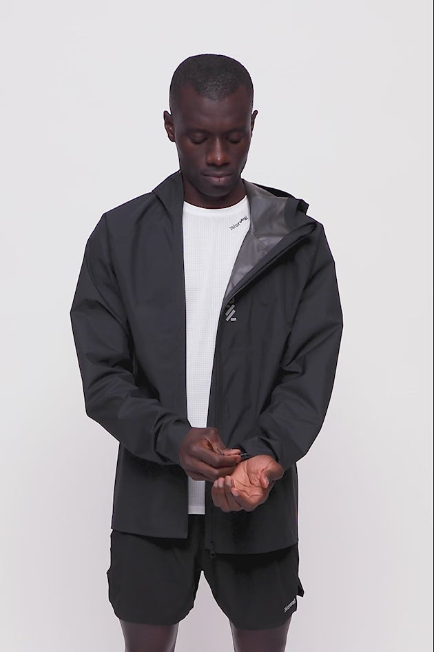 NNORMAL Trail Rain Jacket Black