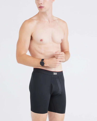 SAXX Malla multideporte Calzoncillos bóxer de rendimiento multideportivo de 6"