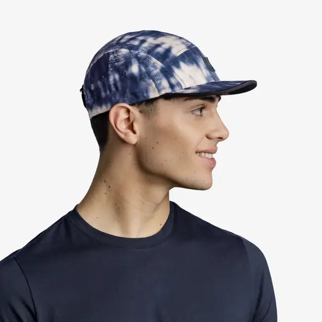 Gorra Go de 5 paneles Deri azul