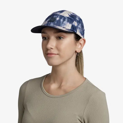 Gorra Go de 5 paneles Deri azul