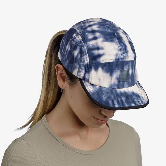 Gorra Go de 5 paneles Deri azul